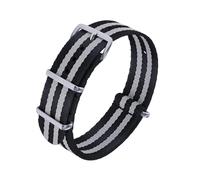 HELBAY Men's Nylon Watch Strap, 20mm 22mm, Watch Strap Replacement, Casual and Simple,Legame,22 millimetri