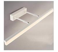 HELCEKOU Applique da Bagno Impermeabile IP44, Lampada a LED da 20W con Angolo Regolabile per Trucco sopra la Foto, Tavolo da Trucco, Lunghezza 90 cm, Luce Bianca Calda.