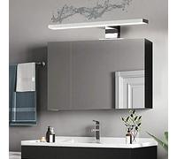 HELCEKOU Luce a LED per Specchio, Illuminazione per Trucco, dimmerabile, per Bagno, da Parete, Frontale, Impermeabile, sopra la Lampada, Luce Regolabile per Quadri, Pittura, 9W/50CM 9w/50cm Il Nuovo