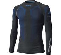 Held 3D Skin Cool Top Camicia funzionale da donna, nero-blu, taglia M per donne