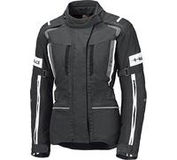 Held 4-Touring II impermeabile Giacca tessile moto da donna, nero-bianco, taglia XL per donne