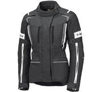 Held 4-Touring II, giacca tessile donna Lungo S male Nero/Bianco