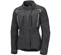 Held 4-Touring II impermeabile Giacca tessile moto da donna, nero/grigio, Taglia M