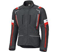 Held 4-Touring II impermeabile Giacca tessile moto, nero/rosso, Taglia M
