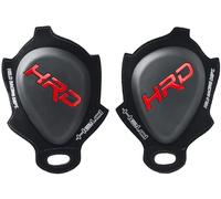 Held Action Slider Cursori per le ginocchia, nero-rosso per donne
