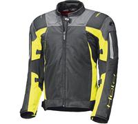 Held Antaris Giacca moto in tessuto, grigio/giallo, Taglia 3XL