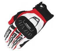 Held Backflip Guanti Motocross, bianco-rosso, taglia XL per maschi