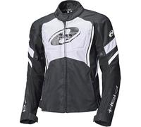 Held Baxley Top impermeabile Giacca tessile moto, nero-bianco, taglia L per maschi