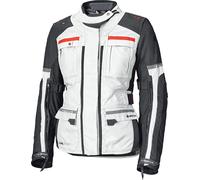 Held Carese Evo, giacca tessile donna Gore-Tex L female Grigio Chiaro/Nero/Rosso
