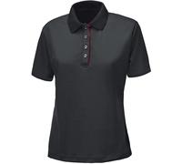 Held Cool Layer Polo da donna, nero, taglia XL per donne