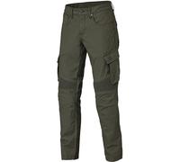 Held Creek 2 Cargo Pantaloni tessili per motociclette, Verde Militare, Taglia 30/34