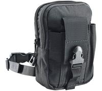Held Flexmount S 1L, borsa da gamba male Nero