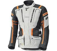 Held Hakuna II impermeabile Motocycle Giacca in tessuto, grigio-arancione, taglia S per maschi