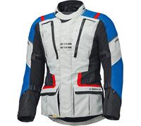 Held Hakuna Matata 3, giacca tessile impermeabile Lungo XXL male Nero/Grigio Chiaro/Blu/Rosso