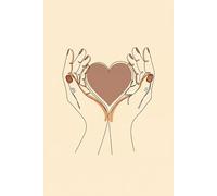 Held in Care: A Minimalist Journal for Calm, Gratitude & Self-Compassion | 120 Lined Pages | 6×9