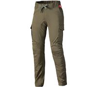 Held Jump Pantaloni Tessili Motociclistici, verde-marrone, taglia S