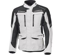 Held Lonborg Top Giacca in tessuto Motocycle, argento/nero, Taglia 4XL
