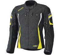 Held Luca Gore-Tex Giacca da moto, nero/giallo neon, Taglia XS