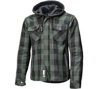 Held Lumberjack II, camicia/giacca in tessuto XL male Nero/Verde