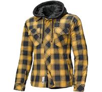 Held Lumberjack II Giacca tessile motociclistica, nero/giallo, Taglia XL