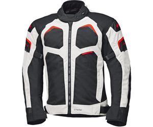 Held Manzano Top impermeabile Moto Tessile Giacca, bianco/nero/rosso, Taglia S