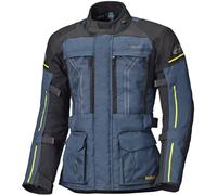 Held Pentland impermeabile Giacca tessile moto, blu scuro/giallo, Taglia M