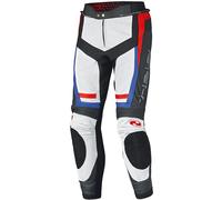 Held Rocket 3.0 Pantaloni in pelle moto, bianco-rosso-blu, taglia 62 per maschi