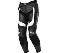 Held Rocket II, pantaloni di pelle 305 male Nero/Bianco