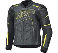 Held Safer 2, Giacca in pelle 54 male Nero/Giallo Fluo
