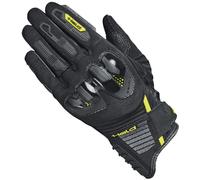 Held Sambia 2 Guanti da moto da donna, nero-giallo, taglia 5 per donne