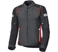 Held Savona Top impermeabile Giacca tessile moto, nero-rosso, taglia M per maschi