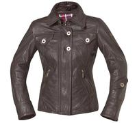 Held Shina Giacca da donna in pelle, marrone, Taglia 42