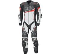 Held Slade II Abito monopezza in pelle moto, nero/bianco/rosso, Taglia 48