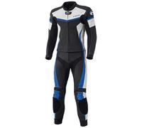 Held Spire Abito moto due pezzi in pelle, nero-blu, taglia 60 per maschi