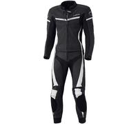 Held Spire Tuta in pelle da moto da donna in due pezzi, Bianco/nero, Taglia 76