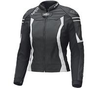 Held Street 3.0 Giacca in pelle da moto da donna, nero-bianco, taglia 44 per donne