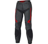 Held Street Rocket 4 Pantaloni in pelle da moto, nero-rosso, taglia 56 per maschi