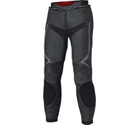 Held Street Rocket 4 Pantaloni in pelle da moto, nero-grigio, taglia 56 per maschi