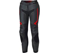 Held Street Rocket 4 Pantaloni in pelle moto da donna, nero-rosso, taglia 44 per donne