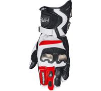 Held Titan XR2 Guanti da moto, nero-bianco-rosso, taglia S M per maschi