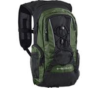 Held To Go 2, zaino male Verde Scuro/Nero