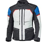 Held Tridale Top impermeabile Motocycle Giacca in tessuto, grigio-rosso-blu, taglia 3XL per maschi