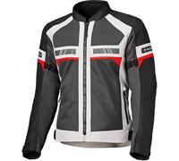 Held Tropic 4 Mesh Giacca tessile da motocicletta, grigio/rosso, Taglia 4XL