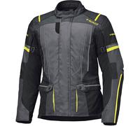 Held Zorro, giacca tessile impermeabile 3XL male Nero/Grigio/Giallo Fluo