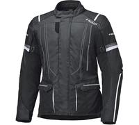 Held Zorro ST impermeabile Giacca tessile moto da donna, nero/grigio/bianco, Taglia M