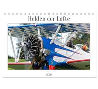 Helden der Lüfte (Tischkalender 2026 DIN A5 quer), CALVENDO Monatskalender: Flugzeuge und Hubschrauber