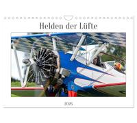 Helden der Lüfte (Wandkalender 2026 DIN A4 quer), CALVENDO Monatskalender: Flugzeuge und Hubschrauber