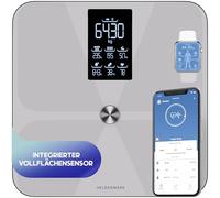 Heldenwerk Bilance Personali per Grasso corporeo con App e sensore a Superficie Intera 180 kg/400 libbre corporee digitali l'analisi corporea