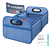 Heldenwerk Borsa pieghevole per bagagliaio con velcro antiscivolo organizer scatola auto la spesa rinforzata e