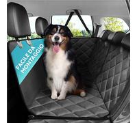 HELDENWERK Coperta protettiva per auto per cani, impermeabile e antigraffio, universale, per sedile posteriore dell'auto, con protezione laterale e finestra di visualizzazione, per cani e sedili